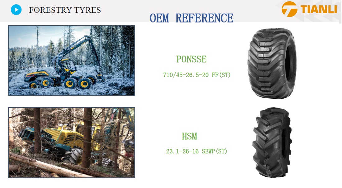 Forestry Tyres Tianli